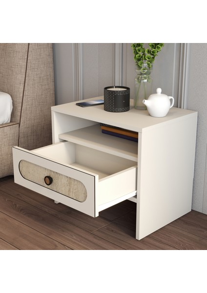 Münih Komodin - Krem / Traverten Mermer modelleri