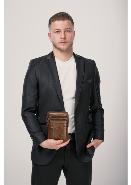 31613 Hakiki Deri Askılı Çanta