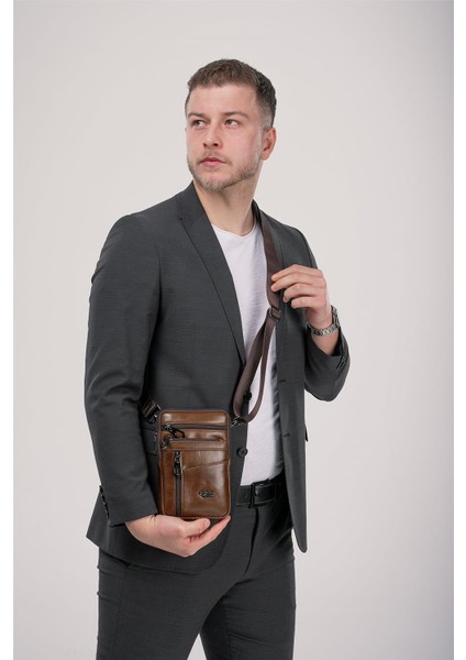 31613 Hakiki Deri Askılı Çanta