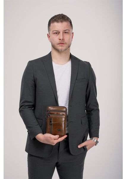 31613 Hakiki Deri Askılı Çanta