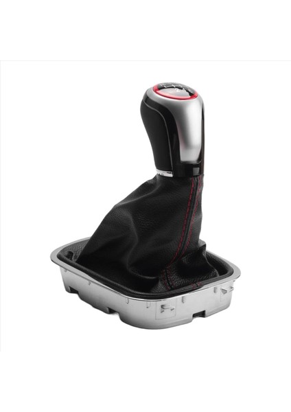 Vw Polo 6r 6c Hatchback Sedan Için Stil Dişli Vites Knob 2011-2019 Seviye Değiştirme Düğmesi Gaiter Boot Cover 6 Hızlı (Yurt Dışından)