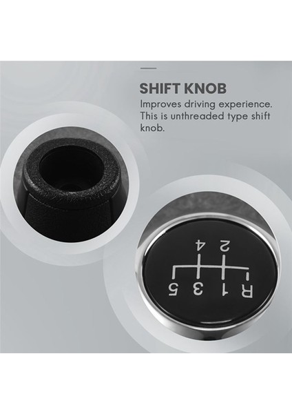 2pcs 5 Hızlı Araba mt Dişli Vites Düğmesi 24108036 Chevrolet Için Aveo Sonic T300 2012-2017 24108036 (Yurt Dışından) indirimleri