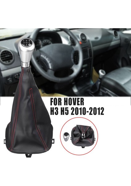 Araba 5 Hızlı Dişli Vites Değiştirme Vardiya Kolu Toz Kapağı Büyük Duvar Hover H3 H5 2010-2012 (Yurt Dışından) fiyatları