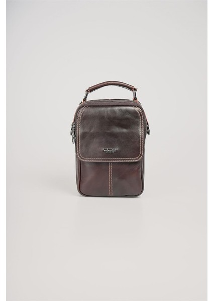 31610 Hakiki Deri Askılı Çanta