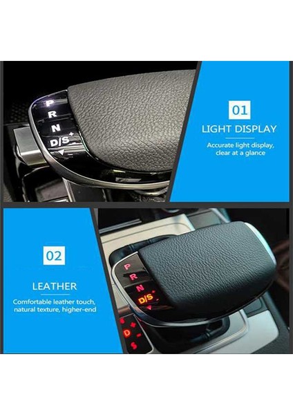 Dişli Vites Kafası Beyaz Işık LED Dsg Vites Değiştirme Merkezi Konsolu Vw Passat B8 Golf 7 Mk6 Touran Polo Için Otomatik Dişli Değiştirici (Yurt Dışından) modelleri