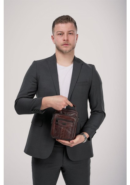 31620 Hakiki Deri Askılı Çanta