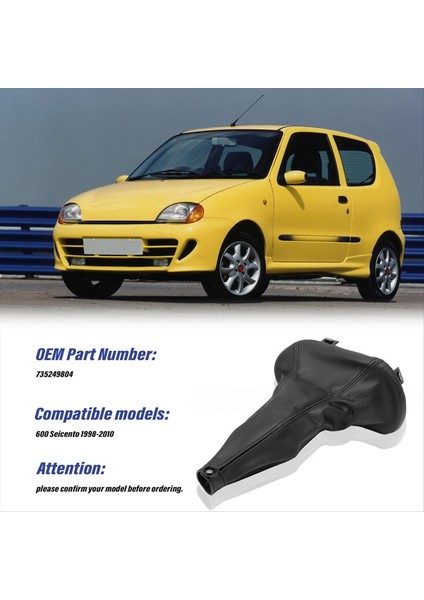 Araba Dişli Vites Düğmesi 5 Hızlı Dişli Değişme Montajı 735249804 Fiat Için 600 Seicento 1998-2010 (Yurt Dışından) fırsatları