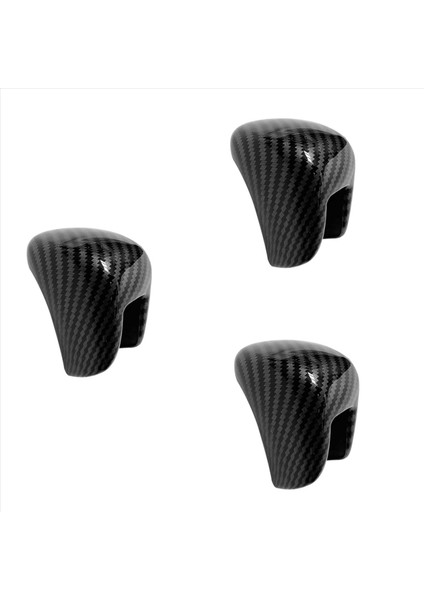 3x Karbon Fiber Abs Dişli Vites Düğmesi Kapak Trim Honda Civic Için Uyum 11TH 2022 -2023 Accord 2018-2022 Için (Yurt Dışından)