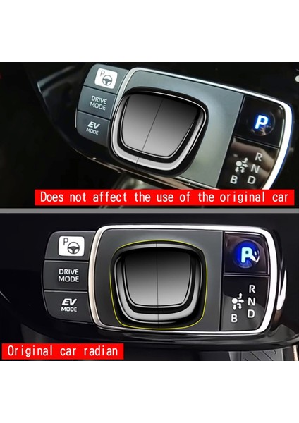 Araba Dişli Vites Kolu Düğmeleri Kapak Etiketleri Dişli Kaydırma Düğmesi Toyota Aqua 2024 Araç Aksesuarları Parlak Siyah (Yurt Dışından) fiyatları