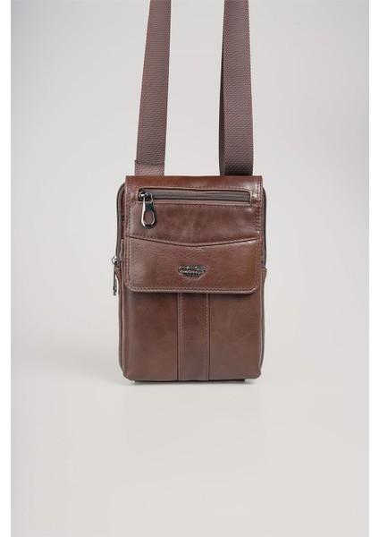 31618 Hakiki Deri Askılı Çanta