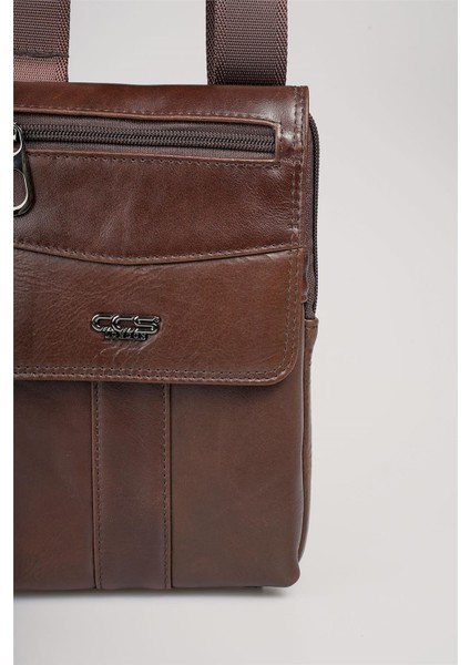 31618 Hakiki Deri Askılı Çanta