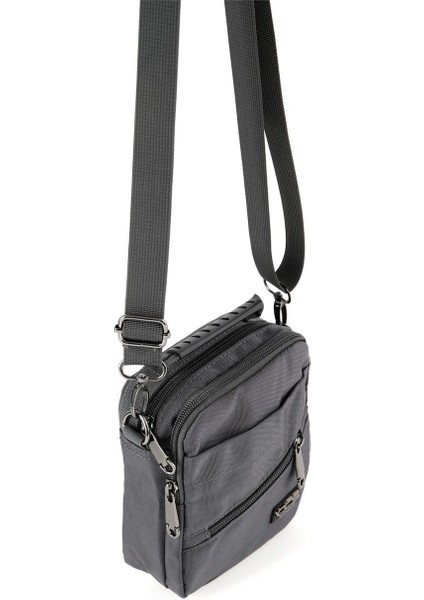 Gri 31390 Omuz Askılı El Çantası