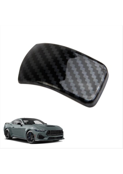 Ford Mustang 2024 Iç Aksesuarlar Için Orta Konsol Dişli Vites Kafa Kapağı Döşeme Karbon Fiber (Yurt Dışından) modelleri