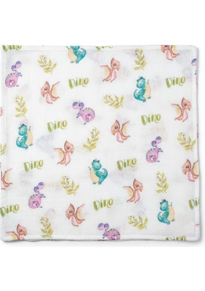 Çok Amaçlı Organik Müslin Örtü - Dino - 120 x 120 cm fiyatları