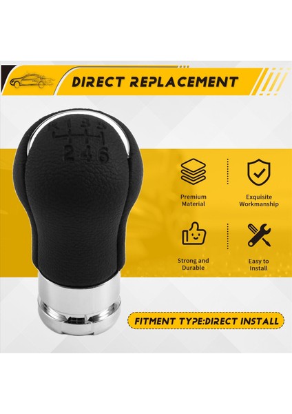 Toyota Hilux Revo 2015-2020 6 Hız Için Araba Gearshift Head Vites Kutusu Vites Gişe Vites Vardiya Hentbol (Yurt Dışından) indirimleri