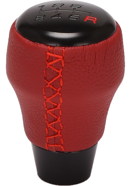 6 Hızlı Araba Dişli Vites Düğmesi Çubuk Topu Kafa Değiştirme Kolu Honda Civic Type R 2017-2019 08U92-TEA-110 (Yurt Dışından)