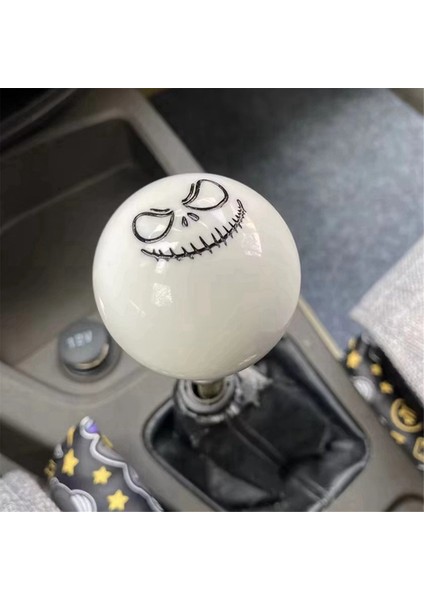Yarış Araba Dişli Topuz Top Jdm Style Universal Gear Lever Dnob Joker Gülümseme Yüzü Kayma Knob Siyah (Yurt Dışından) fırsatları