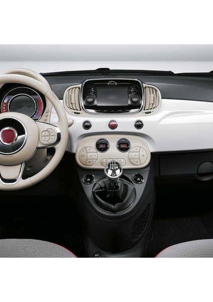 6 Hızlı Dişli Çubuk Vites Kolu Düğmesi Manuel Şanzıman 55344048 Fiat Için 500 2012-2018 Parlak Gümüş (Yurt Dışından) modelleri