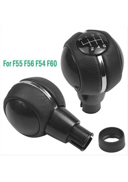Mini Cooper F54 F55 F56 F57 F60 Için Siyah+Beyaz Dişli Vardiya Knob 6 Hız (Yurt Dışından) modelleri