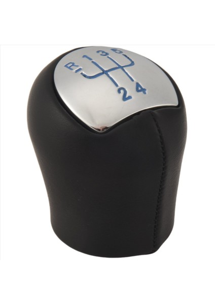 Renault Megane Için 5 Hızlı Deri Manuel Araç Vites Değiştirme Knob Değiştirici Kolu Iı Twingo Kangoo Logan Mavi (Yurt Dışından) fiyatları