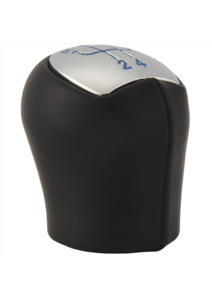 Renault Megane Için 5 Hızlı Deri Manuel Araç Vites Değiştirme Knob Değiştirici Kolu Iı Twingo Kangoo Logan Mavi (Yurt Dışından) indirimleri