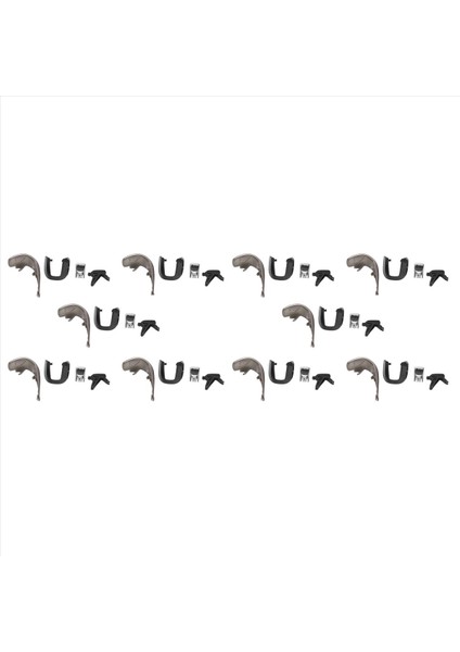 Chevrolet Sonic Trax Aveo Için 10X Araç Dişli Vites Knob Kol Kapağı Kiti 2012-2016 42423234 (Yurt Dışından)