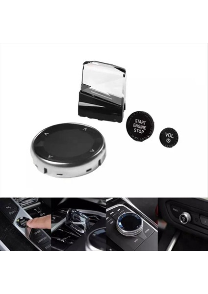 4peices Bmw G20 G12 I3 I01 I7 G70 Ix3 G08 X5 G05 X6 G06 X7 G07 Lhd Kürek Değiştirici Kristal (Yurt Dışından) indirimleri