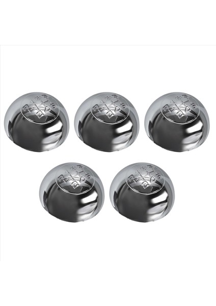 5x 6 Hızlı Krom Dişli Vites Düğmesi Kapağı Kapak Değiştirici Kolu Hentbol Kılıfı Alfa Için Romeo Giulietta 2010-ON 55346345 (Yurt Dışından)
