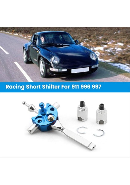 Araba Yarışı Porsche Için Kısa Değiştirici 911 996 997 Turbo Awd Boxster 986 987 S Cayman (Yurt Dışından)