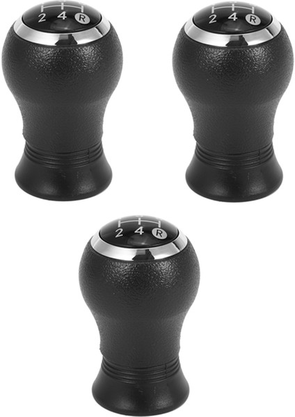 Toyota Yaris Auris Için 3x 5 Hızlı Manuel Vites Değiştirme Knob Hentbol 2005 2006 2007 2008 2009 2010 Siyah (Yurt Dışından)