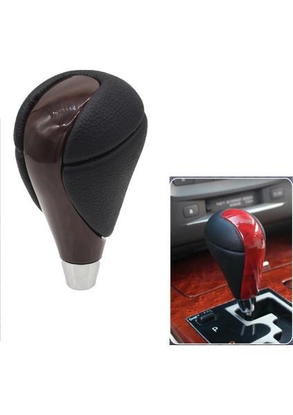 Lexus ES300 IS250 LS400 Toyota Matrıx Hılux Kahverengi Ahşamı Için Araç Otaştırmak Dişli Vart Stıck Kullanıcı Kaptanı (Yurt Dışından) fırsatları