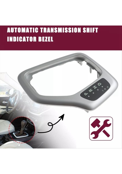 Araç Şanzıman Kaynatıcı Panel Trim Kapak 5YD27XSAAA 5YD27LS5AA Jeep Cherokee 2014-2018 Gearshıft Çeşitleri Deveratif (Yurt Dışından) indirimleri