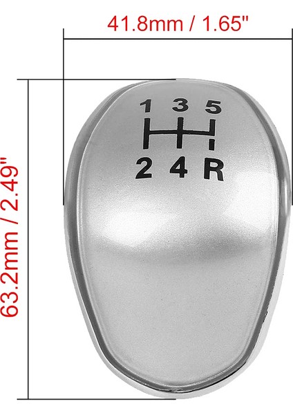 Ford Focus Için 5 Hızlı Manuel Araç Dişli Vites Değiştirme Topuz Kapak Kapağı 2 Mk2 Fl Mk3 Mk4 Mk7 Mondeo Kuga Galaxy 2018+ Fiesta (Yurt Dışından) fırsatları