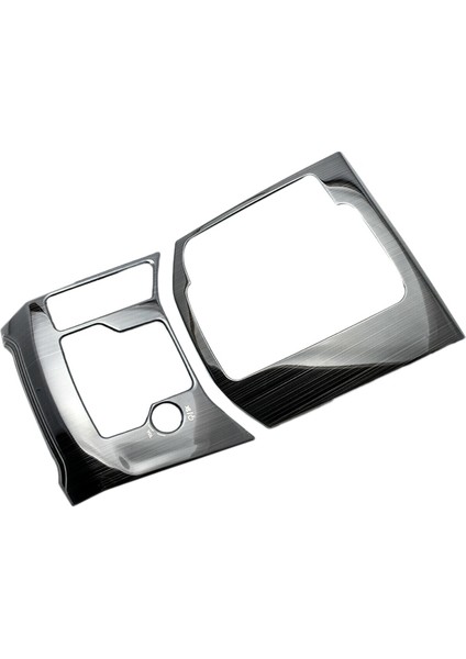 Mazda Cx-5 Cx5 2017-2020 Dişli Vites Konsolu Panel Çerçevesi Kapak Trim Titanyum Siyah (Yurt Dışından)