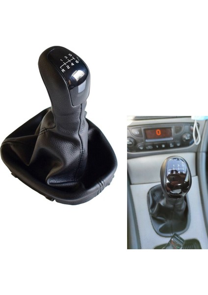 Mercedes-Benz C Sınıfı D5F4 W203 Için 6 Hızlı Dişli Değiştirme Düğmesi Deri Kapak Kılıfı (Yurt Dışından) indirimleri