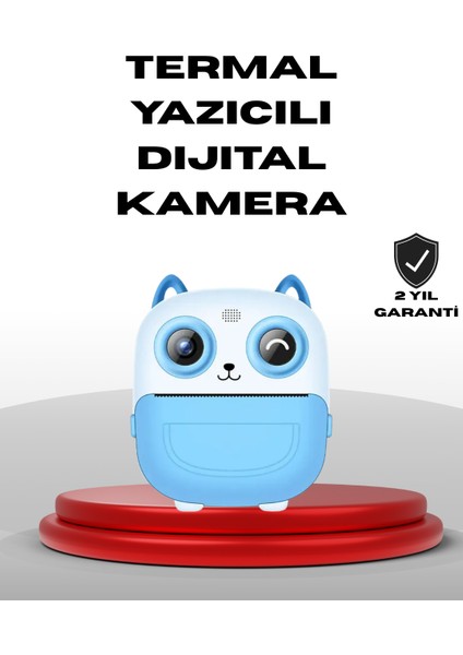 Çocuklar Için Anında Baskı Dijital Kamera 48MP Full Hd - FEİ4327-2534