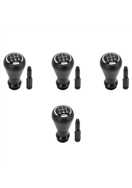 4x Araba 5 Hızlı Dişli Çubuk Vardiya Knob Kafası Peugeot 106 107 205 206 207 405 Citroen C1 C3 C4 (Yurt Dışından)