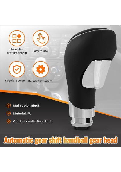 Opel Vauxhall Insignia Siyah Için Araba Otomatik Dişli Çubuk Vardiya Değiştirici Kol Knob (Yurt Dışından) indirimleri