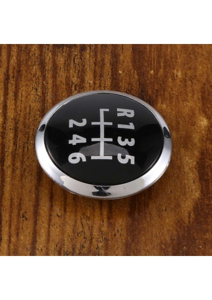 Taşıyıcı T5/t6 Mk5 Mk6 Için 6 Hızlı Dişli Vites Düğmesi Amblem Rozeti Kapak Kapağı (Yurt Dışından) fiyatları