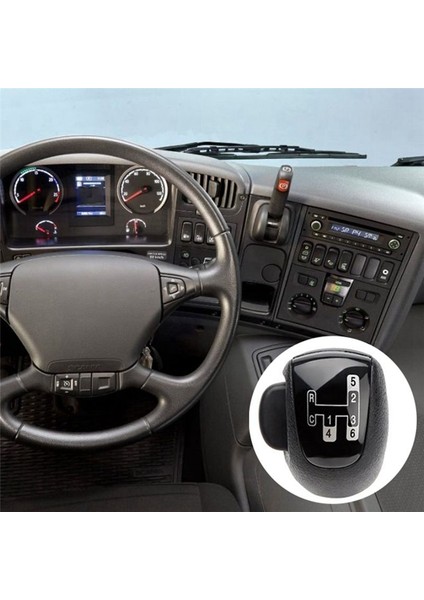 Scania Kamyonu Için 3x 6 Hız +R +C Araç Dişli Vites Vites Değiştirme Düğmesi Koyu El Kalıcı Dişli Dişli Şanzıman Sınır Anahtarı 1727377 (Yurt Dışından) fırsatları