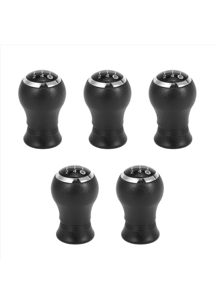 Toyota Yaris Auris Için 5x 5 Hızlı Manuel Vites Değiştirme Knob Hentbolu 2005 2006 2007 2008 2009 2010 2010 Siyah (Yurt Dışından)