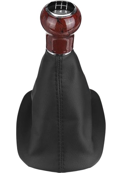 5 Vitesli Vites Değiştirme Düğmesi Vites Değiştirici Kolu Gaiter Boot Için B5 1998 1999 2000 2001 2002 2003 2004 (Yurt Dışından)