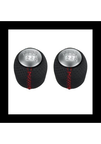 2x 6 Hızlı Manuel Vites Değiştirme Düğmesi Vites Değiştirici Kolu Hentbol Için Alfa Romeo 159 Brera Örümcek 05-11 (Yurt Dışından) fiyatları