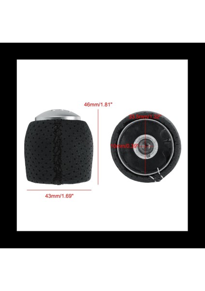 2x 6 Hızlı Manuel Vites Değiştirme Düğmesi Vites Değiştirici Kolu Hentbol Için Alfa Romeo 159 Brera Örümcek 05-11 (Yurt Dışından) indirimleri