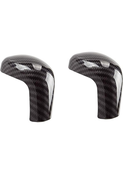 2x Karbon Fiber Baskı Toyota Camry Için Otomatik Dişli Vites Knob Kapak Döşeme 2018-2020 Avalon Corolla Hatchback 2019 2020 (Yurt Dışından)