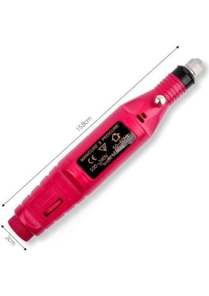 Profesyonel Manikür Pedikür Seti Törpü Makinesi Protez Tırnak Çıkarma - FEİ7943-6673 fırsatları