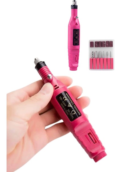 Elektrikli Profesyonel Manikür Pedikür Seti Değiştirilebilir Başlık Seçeneği - FEİ7962-125 indirimleri