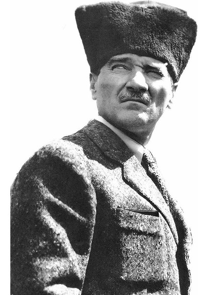 Atatürk Siyah Beyaz Portre Kanvas Tablo fiyatları
