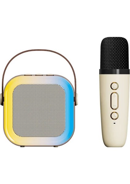 Bluetooth Karaoke Mikrofon ve Taşınabilir Hoparlör | Çok Işlevli Müzik Çalar, Çocuk ve Yetişkin Için