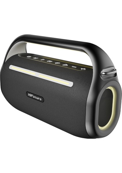 Musicbox 100 70W Bluetooth 5.0 Bt/usb/sd Kart/ Aux Girişli Mikrofonlu Karaoke Sistemi Kablosuz Hoparlör Siyah fırsatları